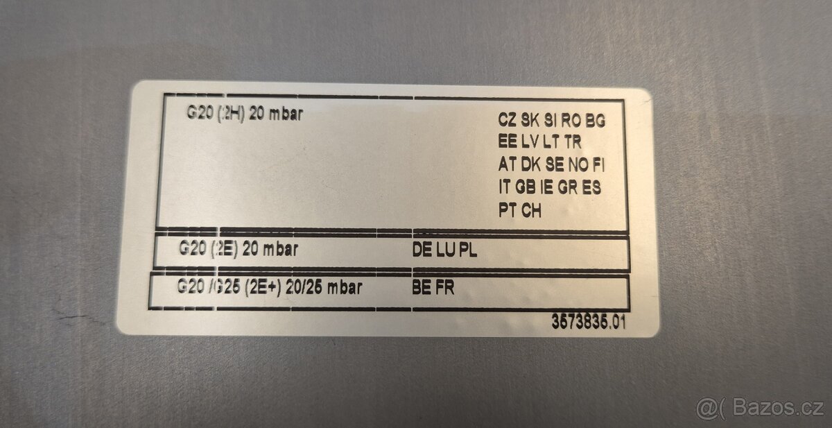 varná plynová deska - 4