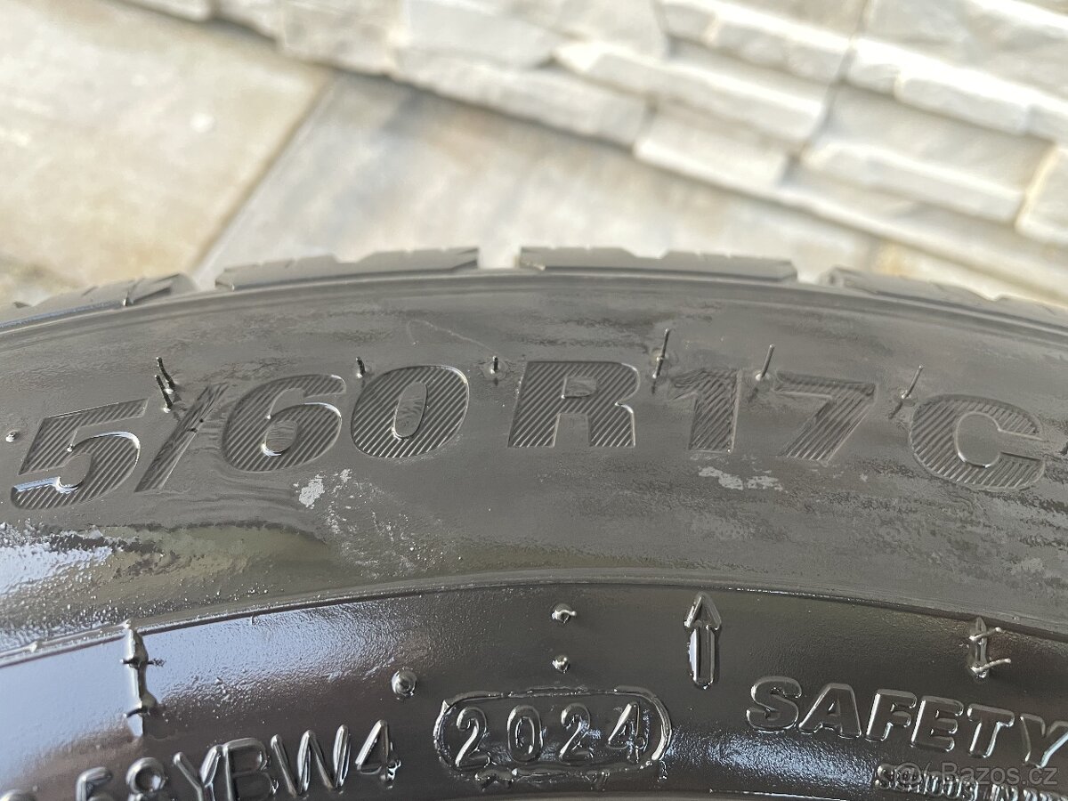 VW T5T6 zimní sada kola pneu 215/60 R17 Transporter Multivan - 4