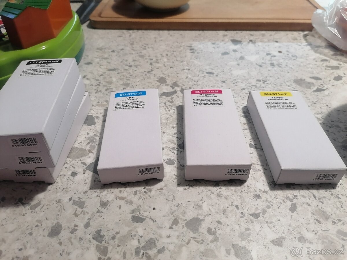 Náhradní tonery k CANON PIXMA - 4