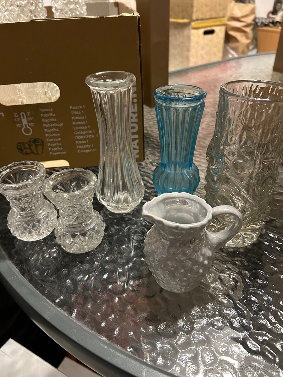 Chodský porcelán a různé sklo - 4