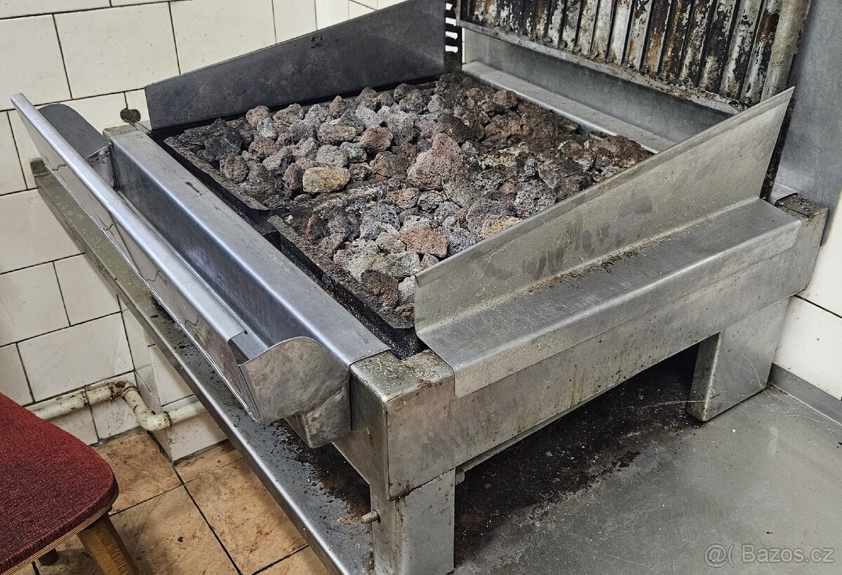 Nerezový lávový gril na plyn - 4