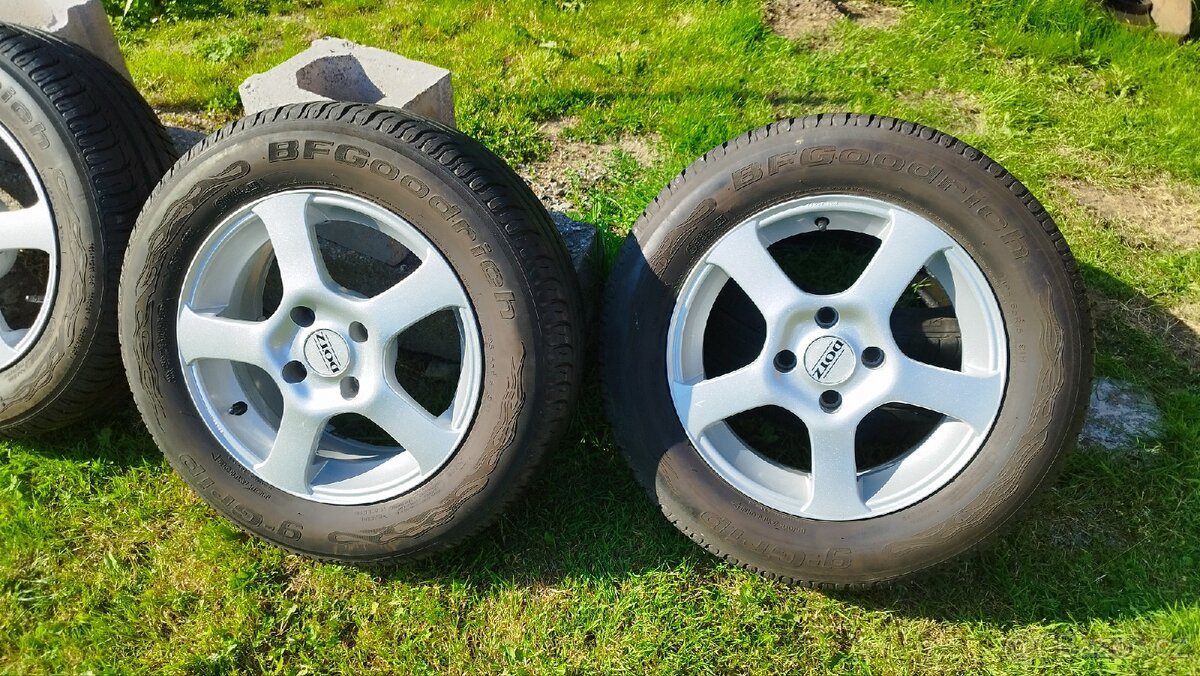 Prodám alu kola Dotz 4x108 r15 - 4