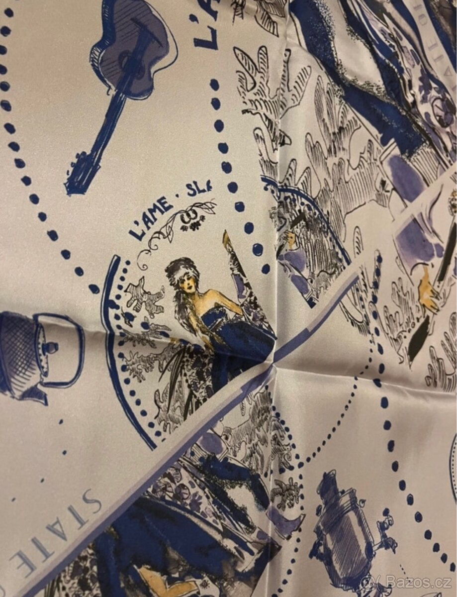 Hedvábný šátek State of mind - 4