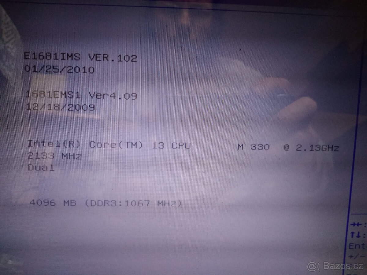 Notebook MSI CR 620 díly - 4