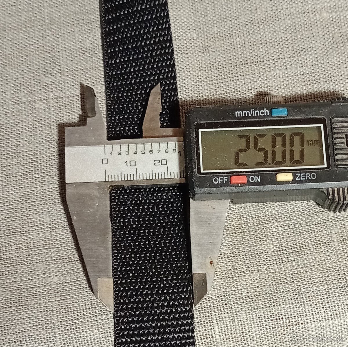 Stopovačřka vodítko 4,5m 25mm černá - 4