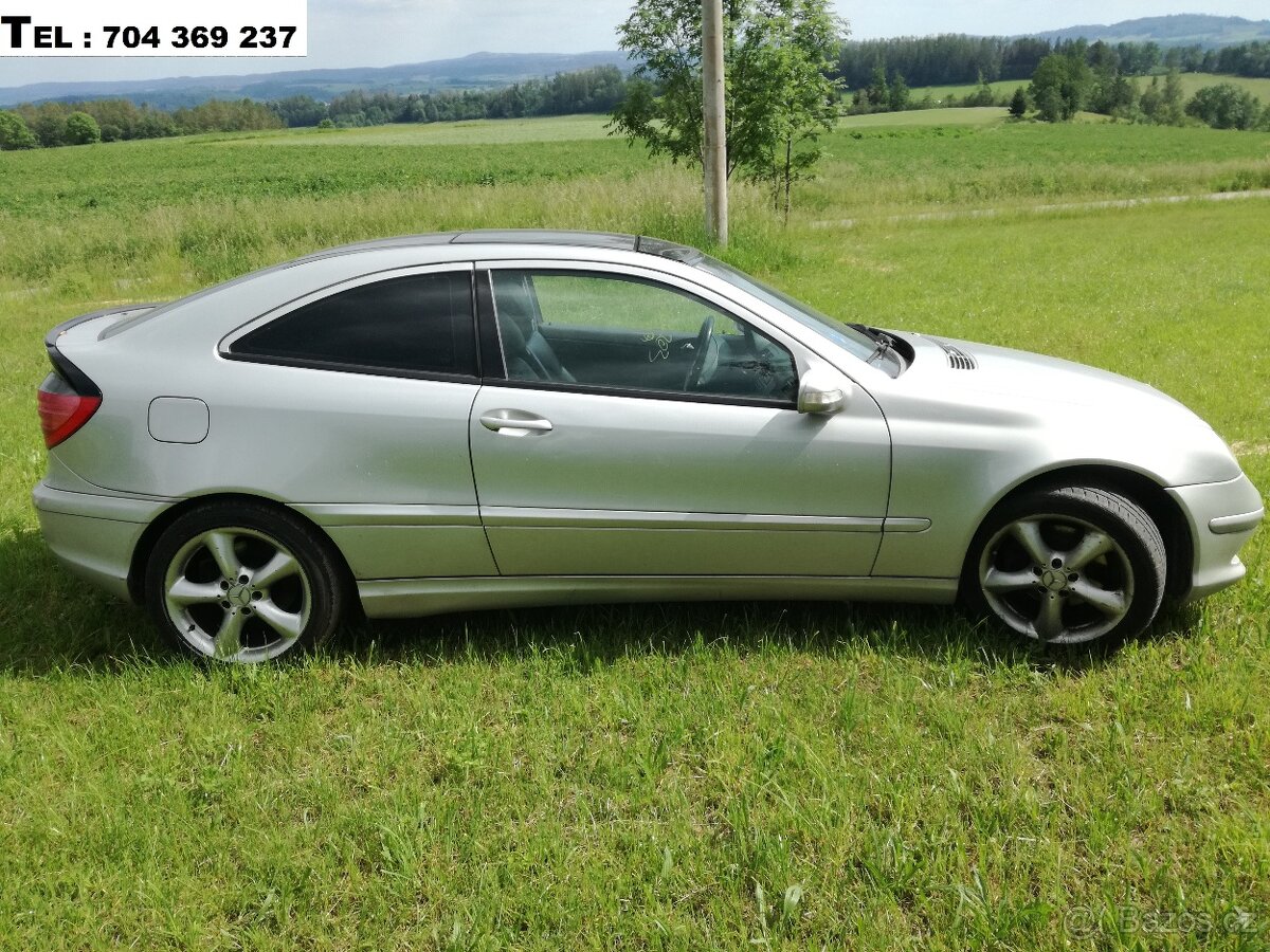 // Mercedes C- Sportcoupe, 230 KOMPRESSOR //DÍLY - 4