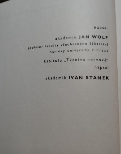 Histologie Wolf 1966 - 4