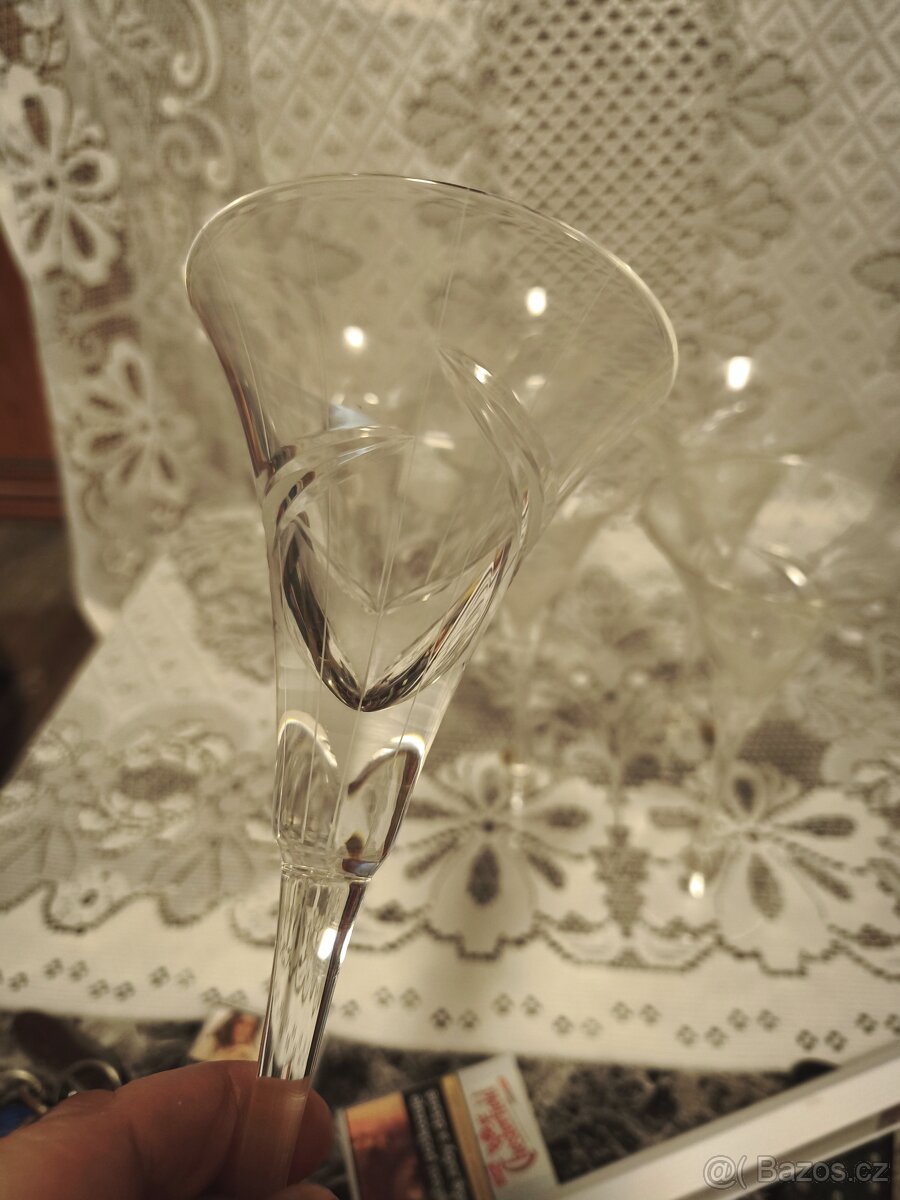 Vysoké skleničky. - 4