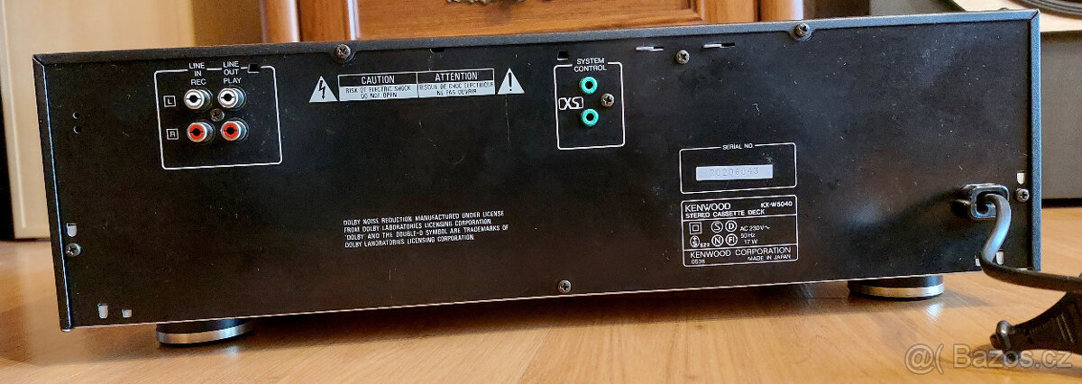 Double Cassette Deck Kenwood KX-W5040 - 4