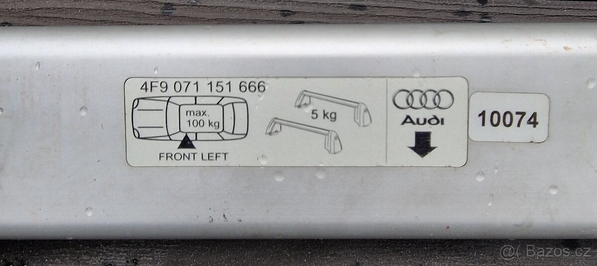 Příčníky originál Audi A6 C6 Kombi - 4