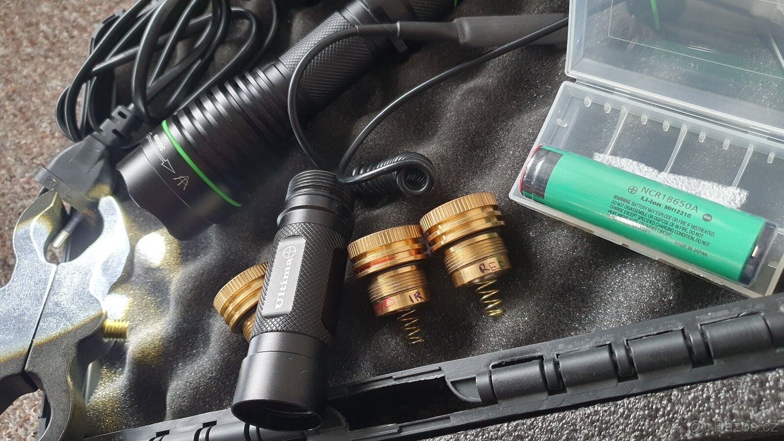 Svítilna a přísvit 850nm, bíla, červena , zelená - 4