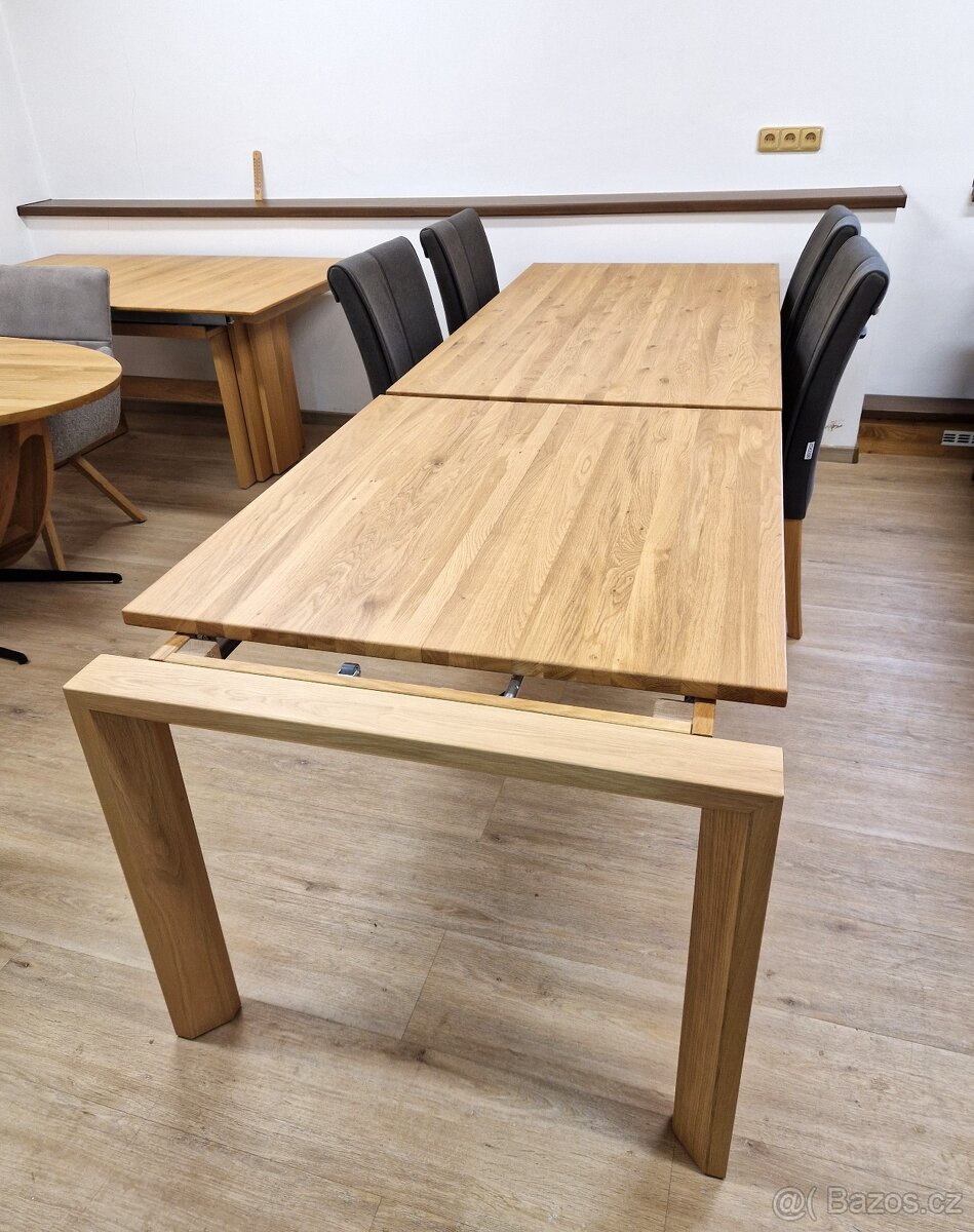 Nový rozkládací stůl 90x160+100 cm - 4