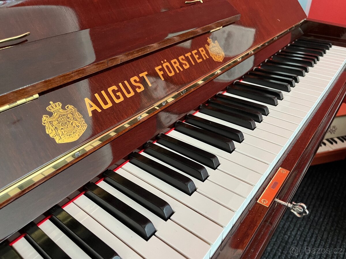 Německé pianino August Forster po odborné renovaci - 4