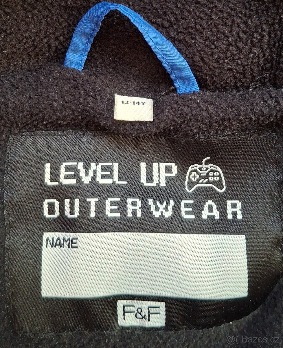 Chlapecká bunda přechodová,softshellova, lyžařská, vesta 164 - 4