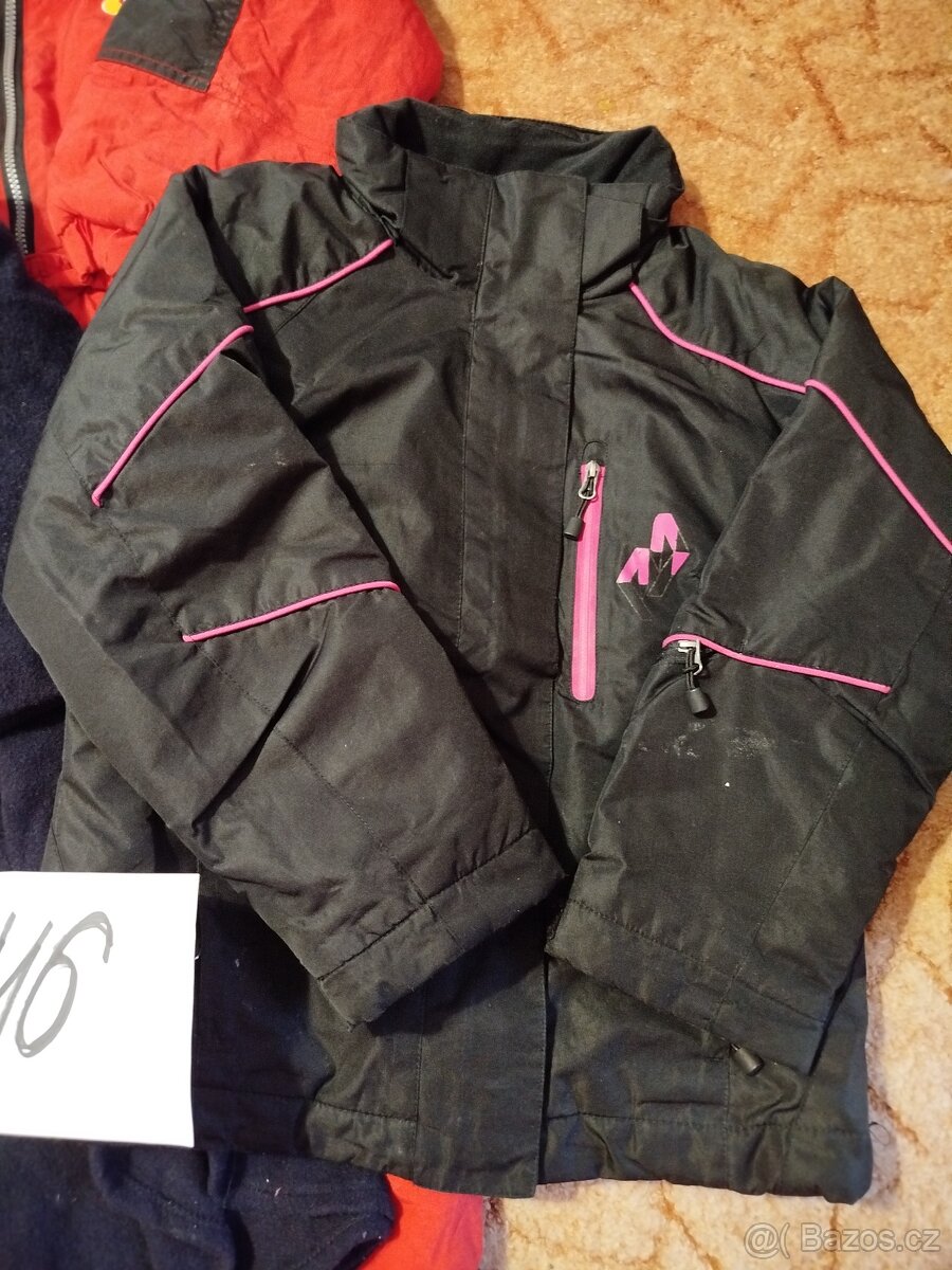 Kombinéza, bunda, kabát velikost 116 - 4
