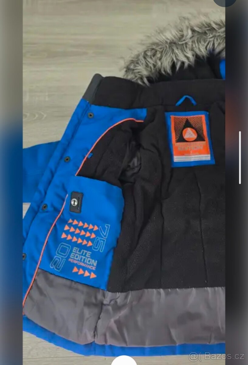 Dětská zimní bunda 110 - 4