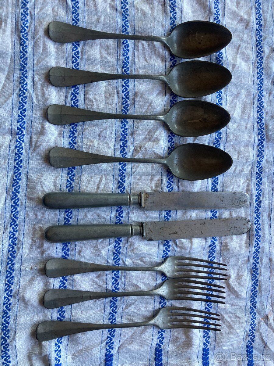 Starožitné příbory - 4