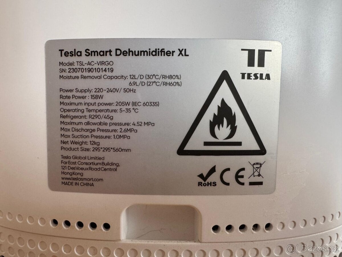 TESLA Smart Dehumidifier XL - 4