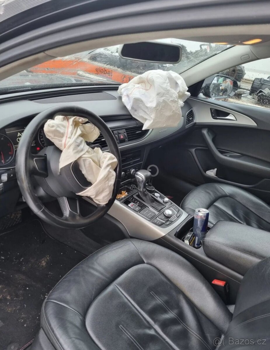 Audi a6 c7 3.0 tdi 180 kw havarované - 4