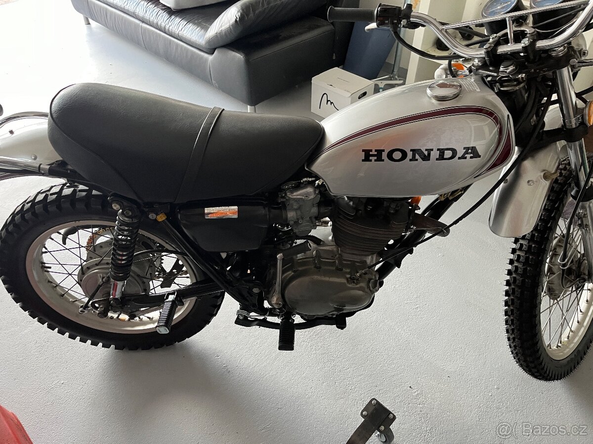 Honda XL250 k0, Original stav, 1975