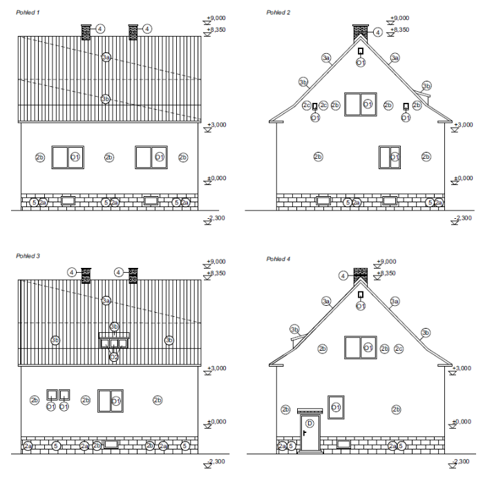 Překreslení výkresů do digitální podoby PDF, DWG, PLN - 4