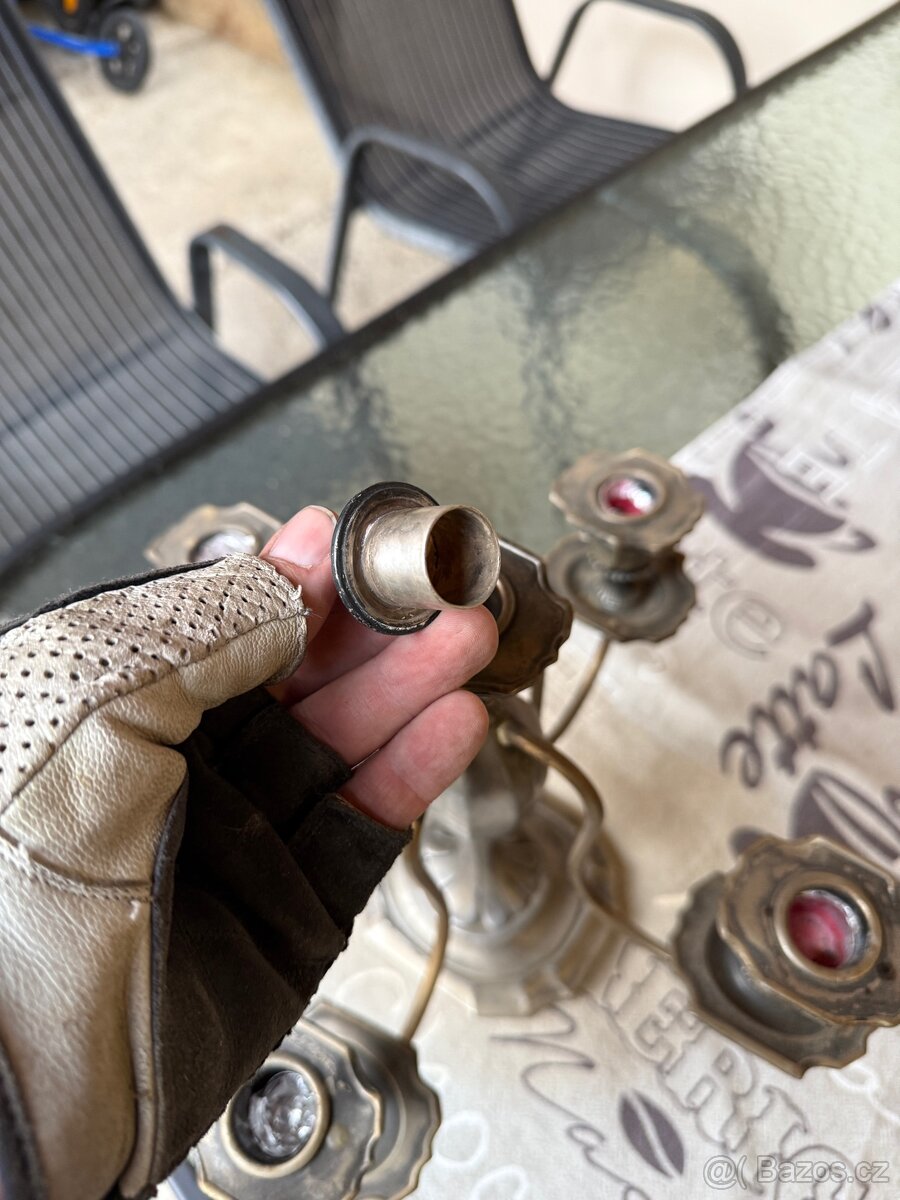 Svícen starožitný USA - 4