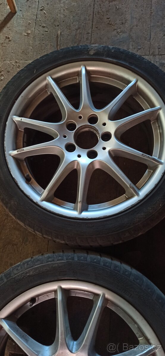 Originální použitá sada kol 17" - Letní pneu 215/45R17 - 4