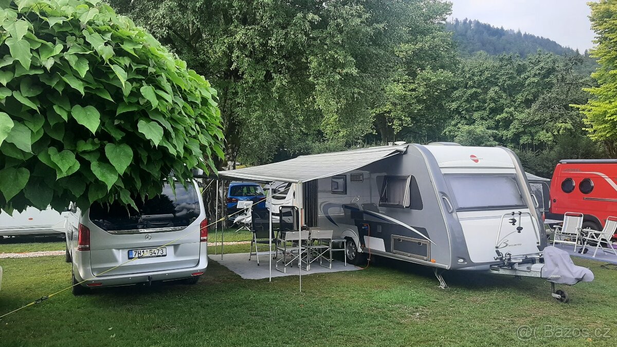 Karavan Burstner Belcanto 500 TL, 120km/hod.