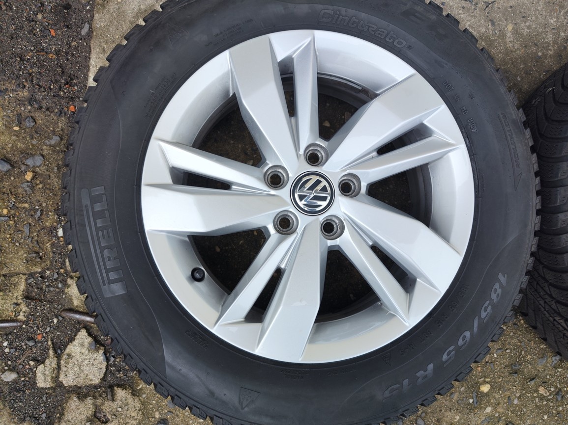 15"zimní alu sada Sassari 5x100 origo Polo 6 Fabia 4 Ibiza - 4