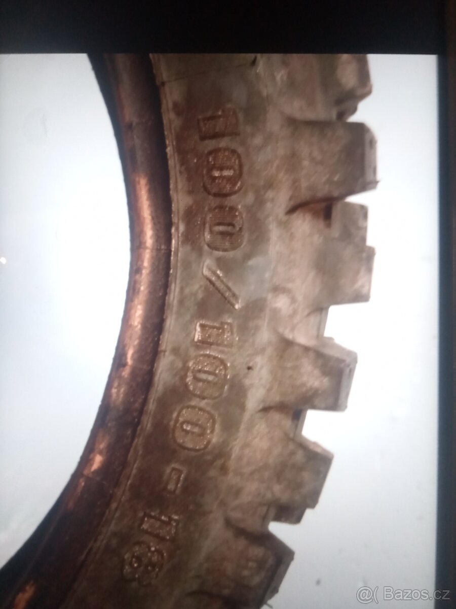 Pneu Mitas enduro predni a zadni - 4