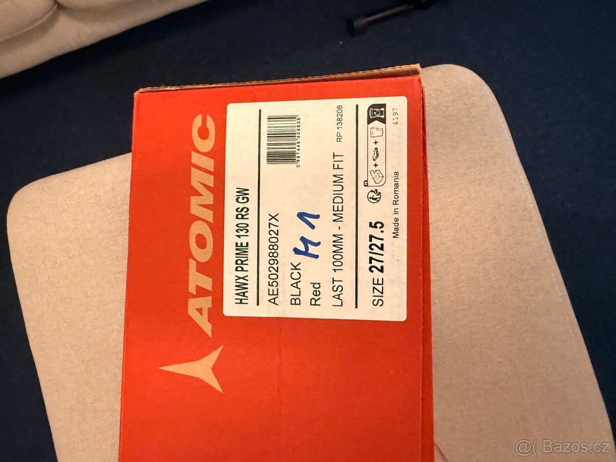 Lyžařské boty Atomic 130, 27-27,5 - 4