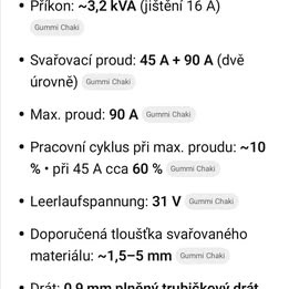 Svářečka GUDE S 120 - 4
