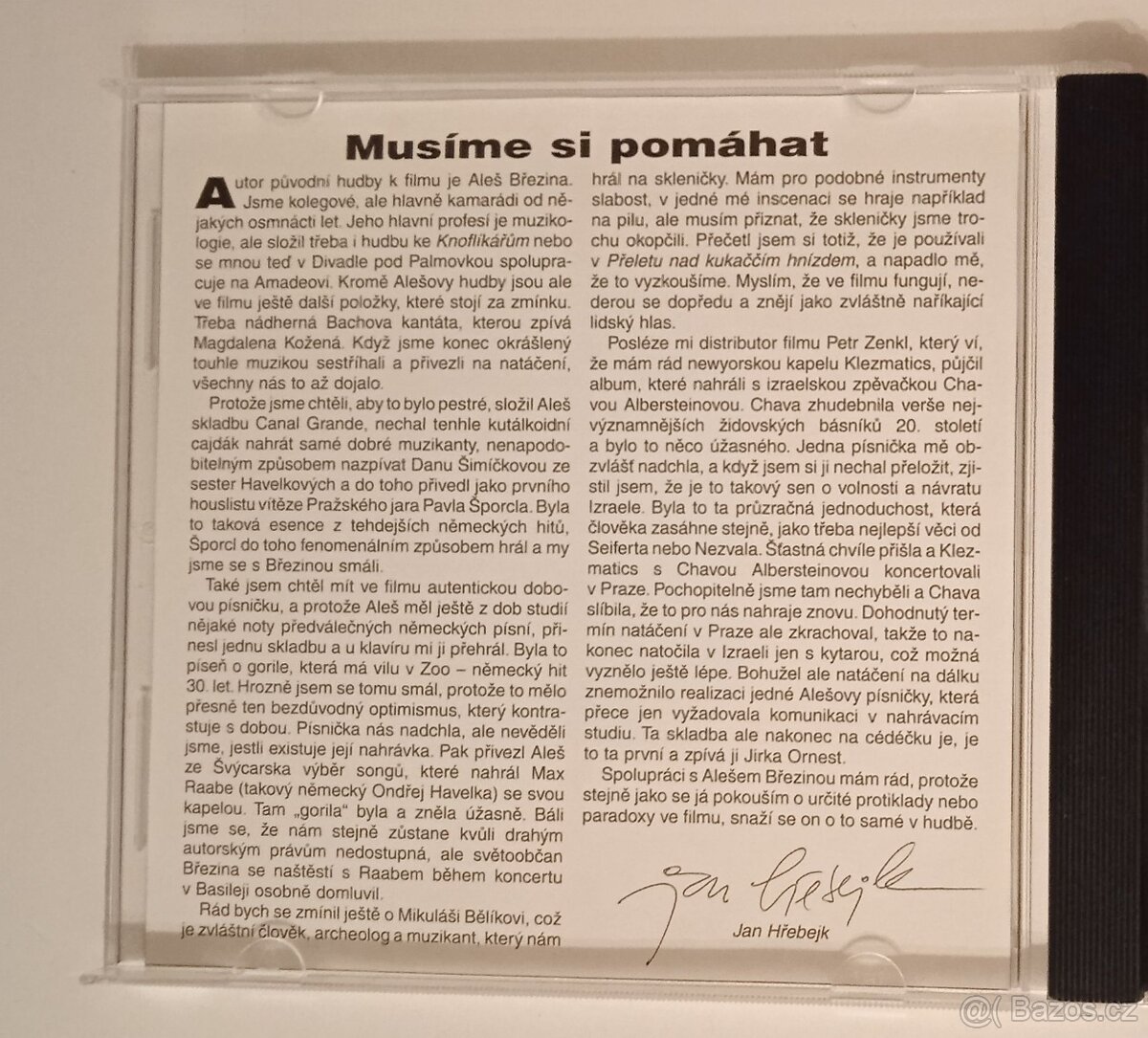 CD MUSÍME SI POMÁHAT - 4