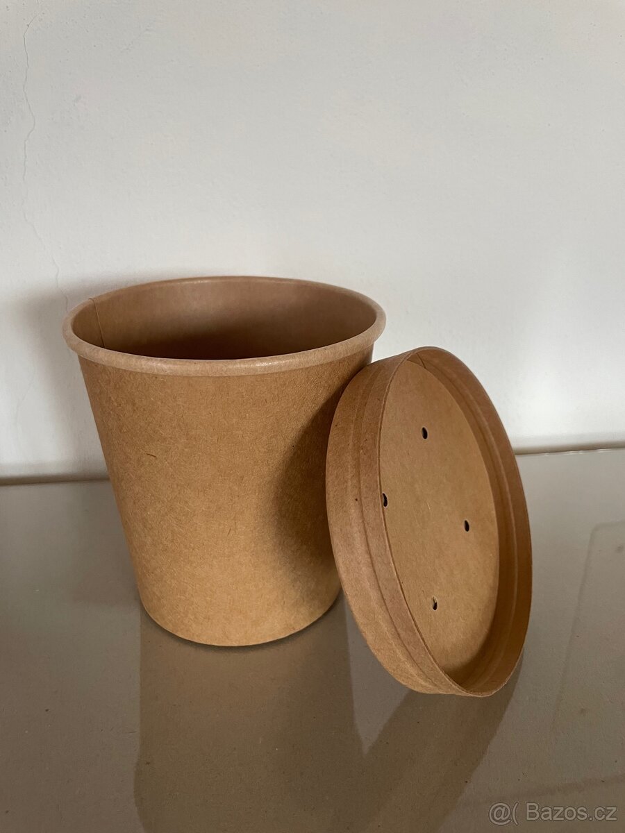 Papírový kelímek kompostovatelný - 4