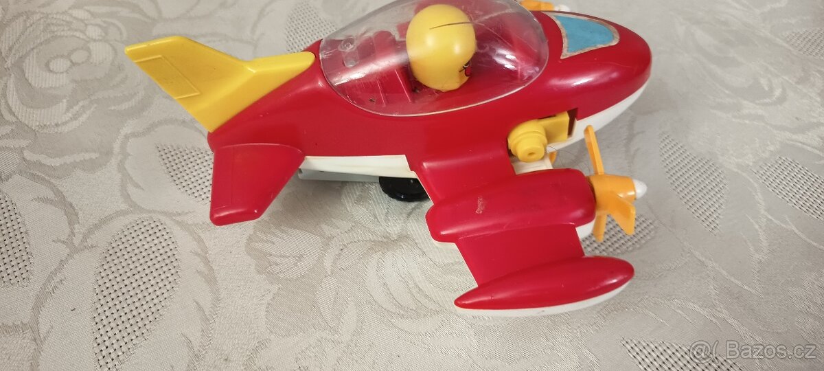 Retro hračka- vrtulník, letadlo SMER - 4