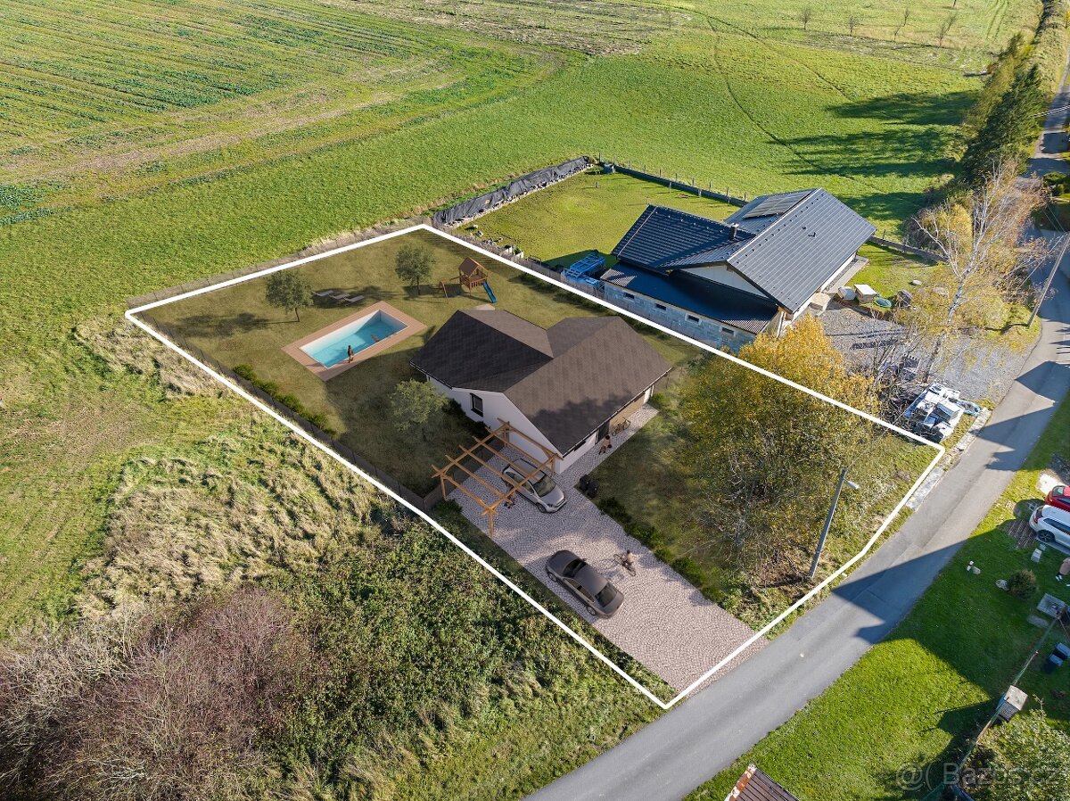 Krásný stavební pozemek v Sedlnicích - 4