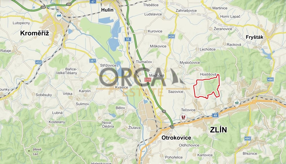 0,15 ha pozemku v k.ú. Lhotka u Zlína - 4