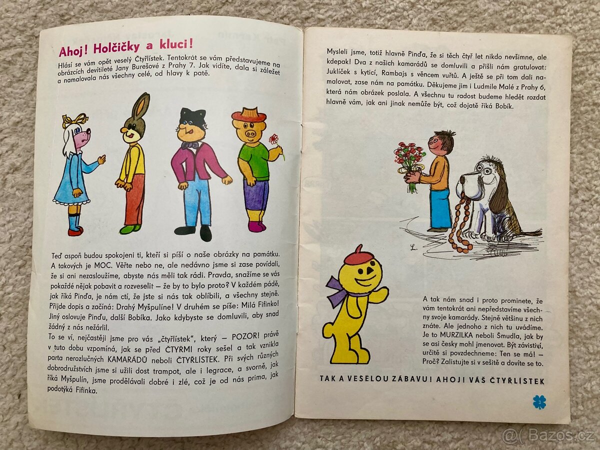 Čtyřlístek č. 25 Za tygří kůží - pěkný stav - 4