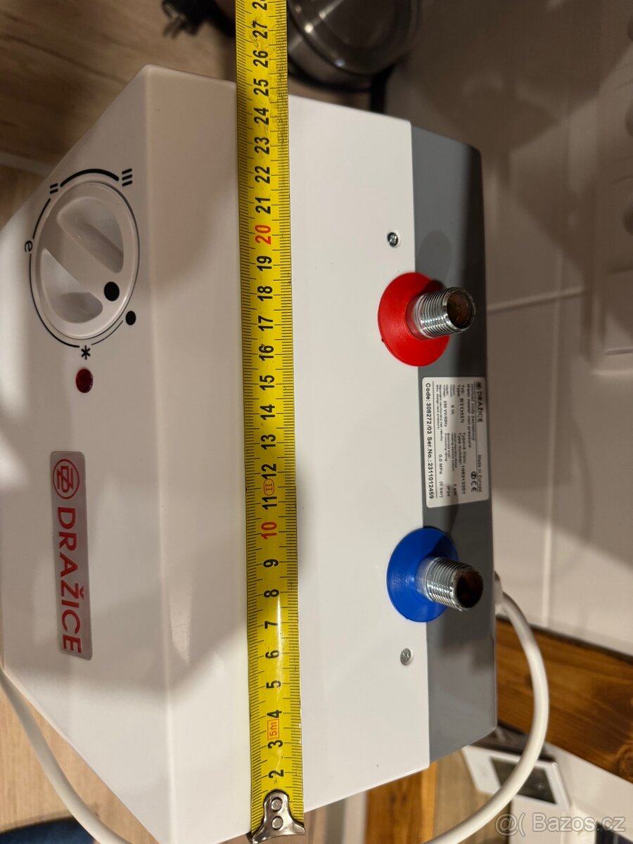 Beztlakovy ohřívač vody (bojler) 5,7 litrů - 4