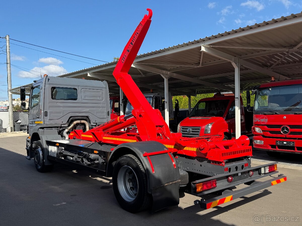 MERCEDES-BENZ AXOR 1823 HÁKOVÝ NOSIČ KONTEJNERŮ - 4