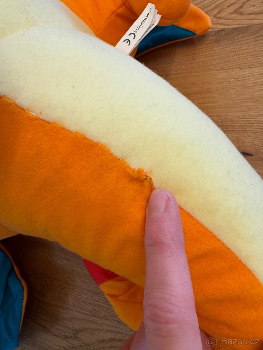 Velký plyšák pokemon charizard - 4