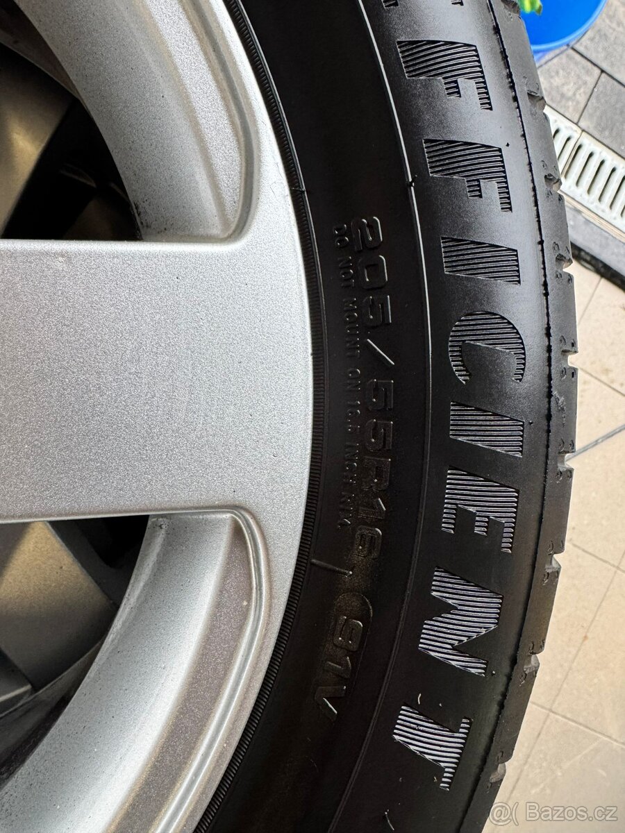 Alu kola Škoda 205/55R16 Letní Pneu GoodYear - 4