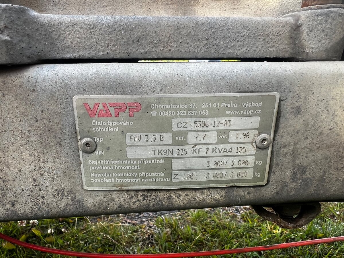 Autoprepravnik Dvojvlek Double vlek Dvojplato - 4