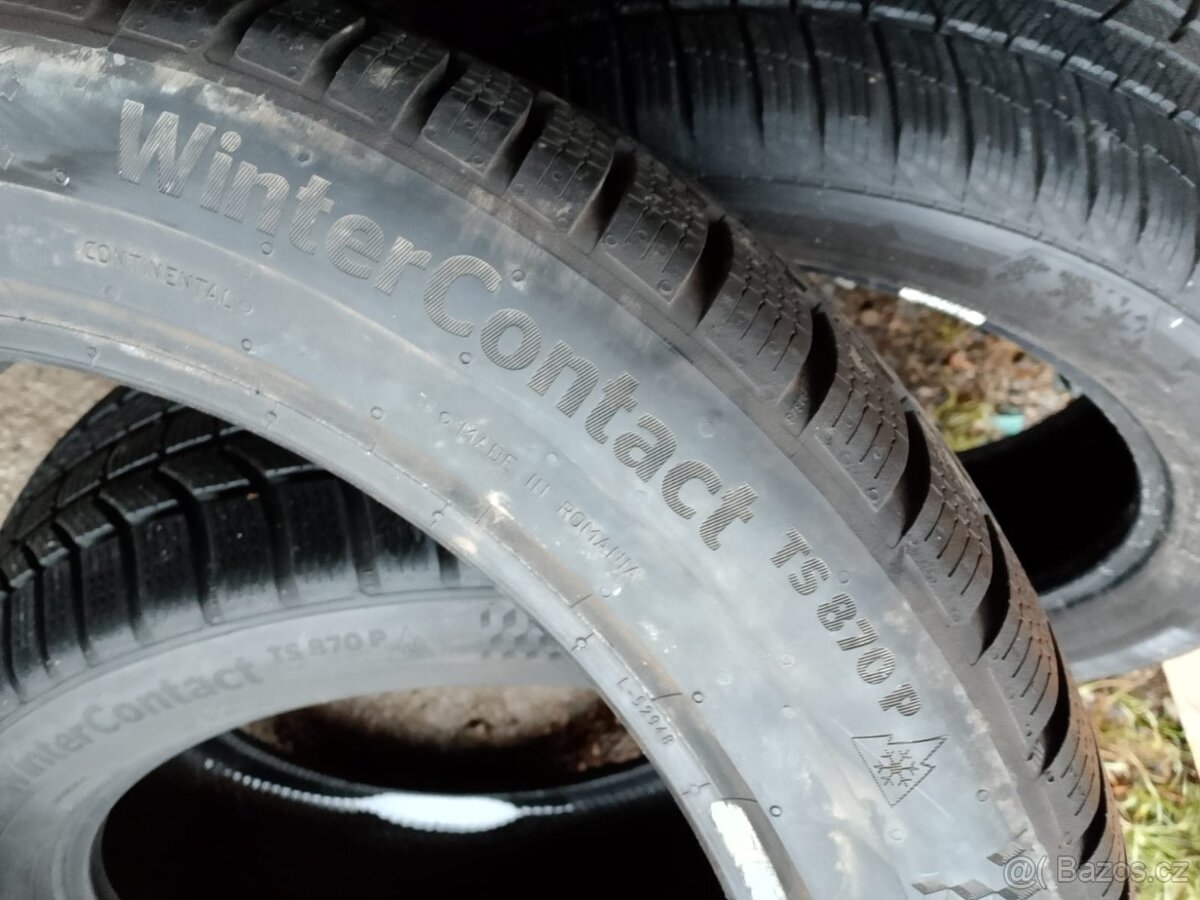 235/45/18 98v Continental - zimní pneu 2ks - 4