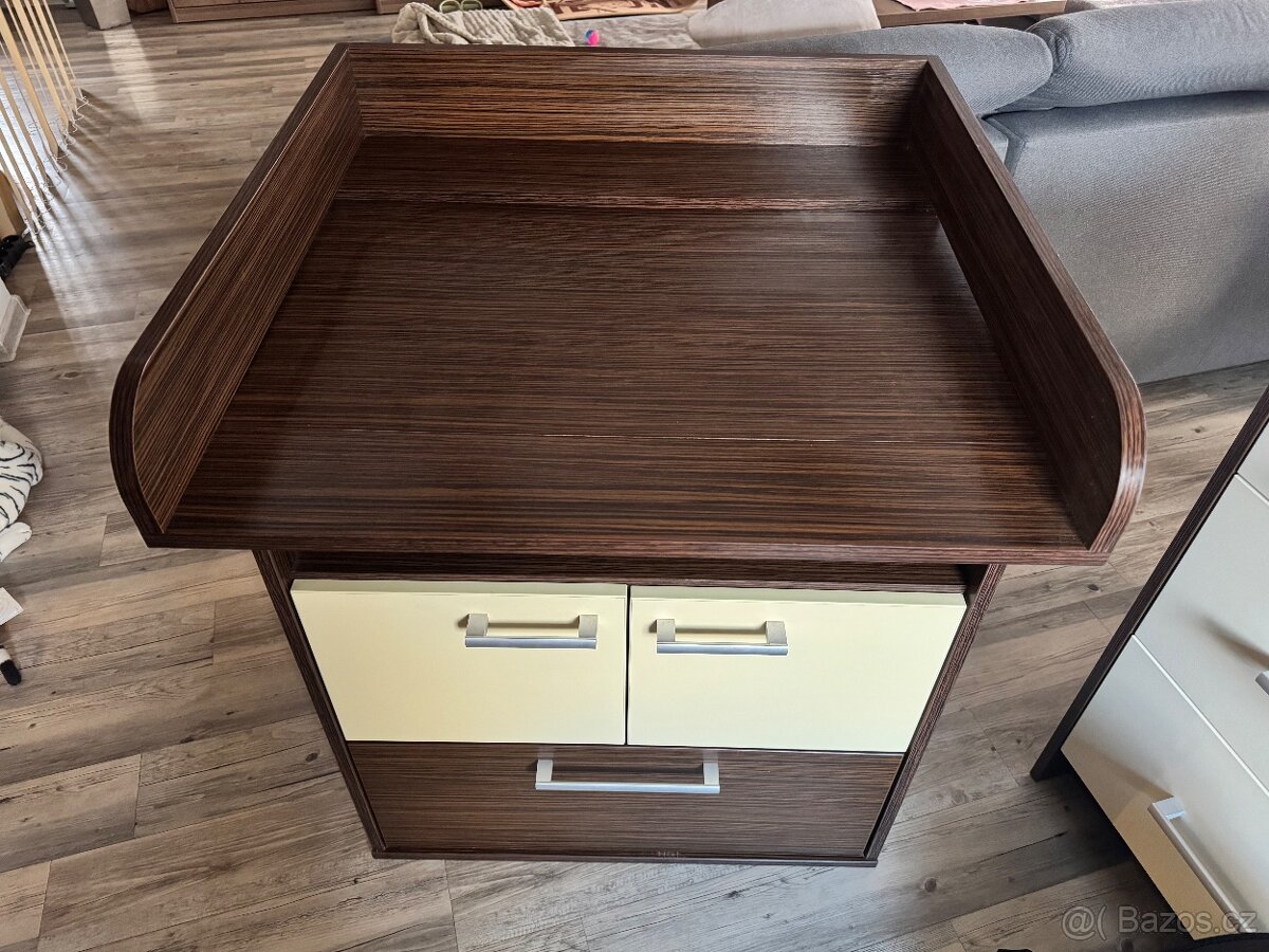 Komoda- přebalovací pult - 4
