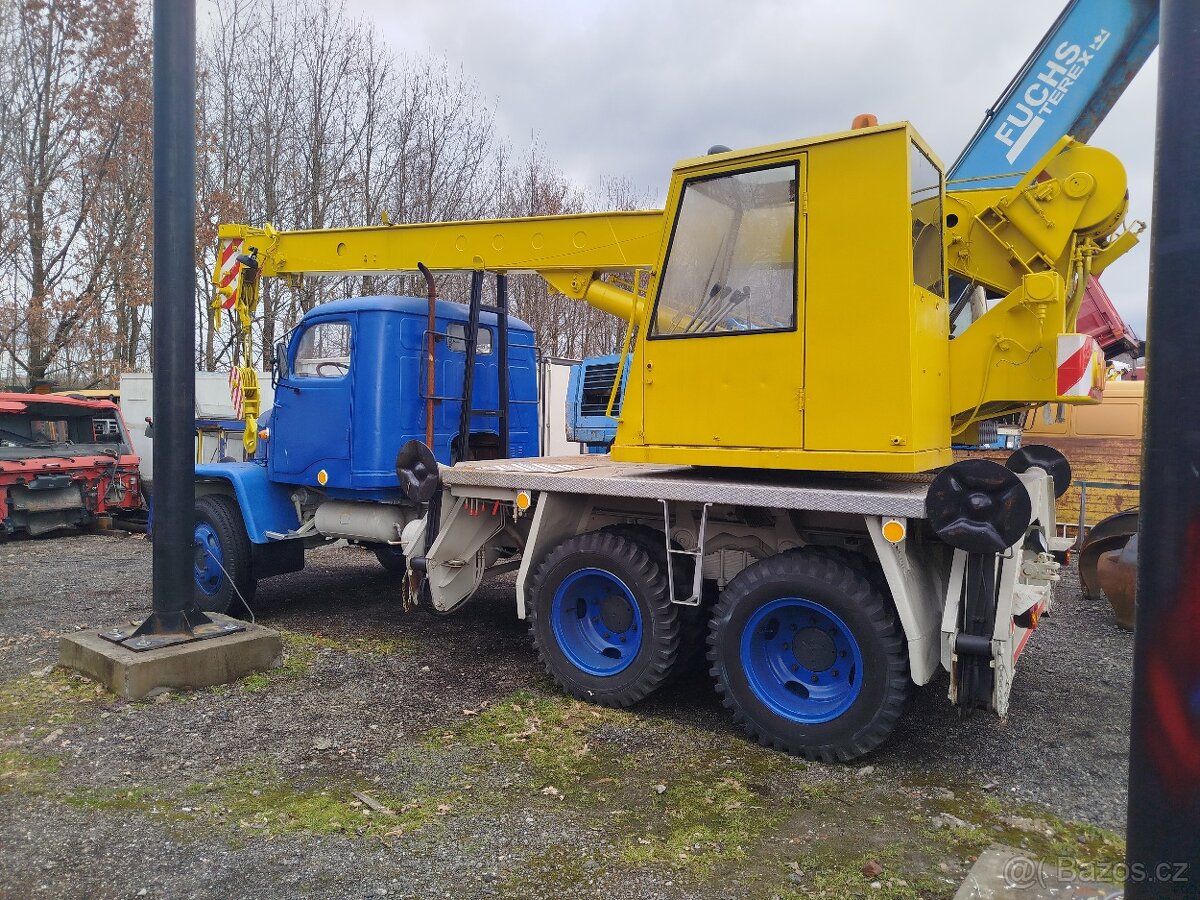 Praga V3S AD 080 autojeřáb - 4