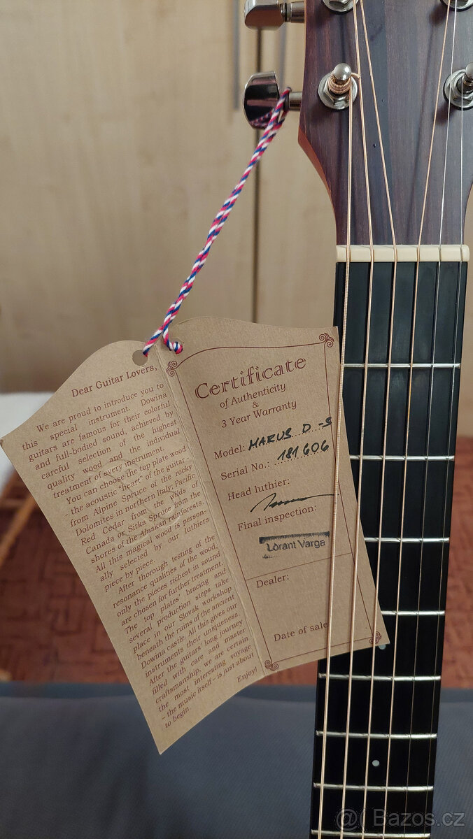 Kytara Dowina Marus D-S - 4