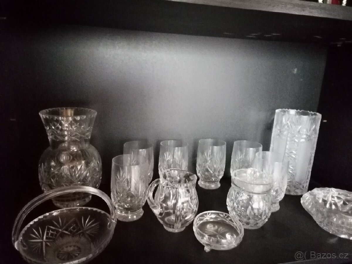 Broušené křišťálové sklo - 4