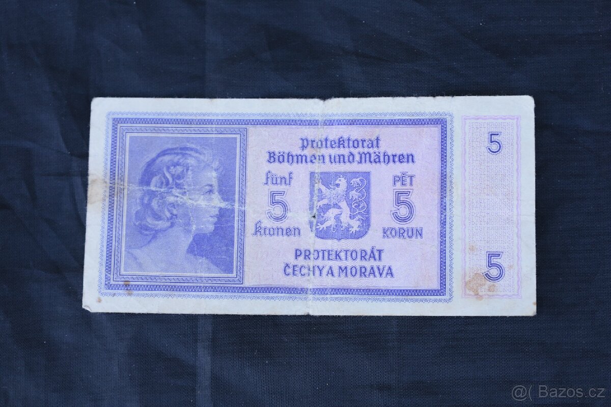 PĚT KORUN PROTEKTORÁT bez data - 4