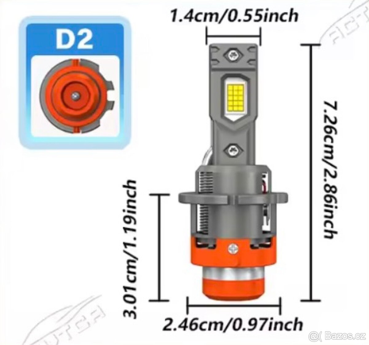 LED výbojky D2S Canbus - 4